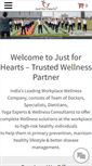 Mobile Screenshot of justforhearts.org